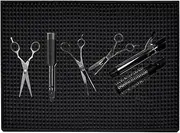 [Generico] BARBER MAT STATION, MAT by Salon - Grooming Table for Station, Professional Spa Storage Systems, Table Protector, Clippers Accessories