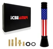 JDM 3" Mini USA United State of America support July 4 radio AM/FM antena D324 (for: Mini)
