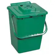 2.4 Gallon Compost Bin with Carbon Filter Eco Friendly Durable Compost Collector