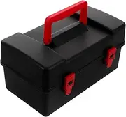 Kisangel Gyro Organizer Storage Container Black Blocks Storage Box for Outdoor Toys Portable Gyro Carrying Case