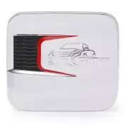 For Mitsubishi L200 Triton Strada 4WD 2019 20 Chrome Fuel Oil Tank Cap Cover (for: Mitsubishi)