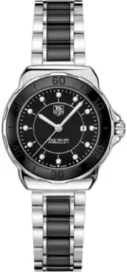 Tag Heuer Formula 1 32mm WAH1314 Black Diamond Dial Ladies Battery Quartz Watch
