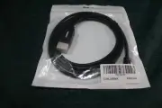 Benfei Mini DisplayPort to DisplayPort 1M Black Cable X001GJII95- New Sealed