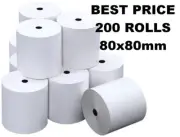 200 Rolls Thermal Paper Cash Register Receipt 80mm Roll fr Epson Citizen Printer