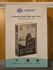 JSSMST Diversion Book Safe with Lock