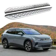 Silver Running Board fits for Volkswagen ID.4 2022-2025 Side Step Nerf Bars