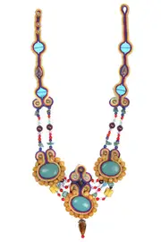 Bead Attack Necklace--ZOD-N1002