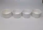 4 Oz. White Ceramic Ramekin Dish Set Of 4 Ramekins