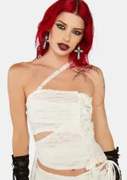 [Dark In Love] Mummy Wrap Bustier Top