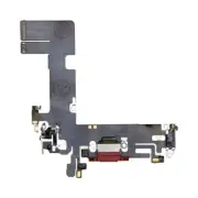 Flex Cable Charge Port Assembly for Apple iPhone 13 Red Aftermarket Repair Part