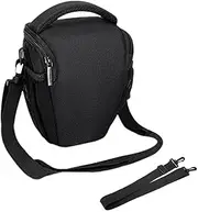 Small Camera Bag – Vintage Waterproof Camera Shoulder Case for Women | Flexible Two-Way Zipper Photography Bag for Flash, Tripod, Lens, Lightweight Compact Gear Storage for Travel, Outdoor