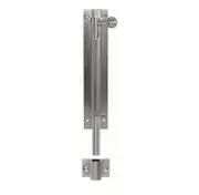Austyle Door Barrel Bolt 50mm Throw 200x32mm Satin Chrome 44265