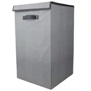 Home Basics SB39009 Laundry Hamper in Stylish Grey