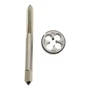Tap And Die Set HSS 1/4-24 Tap & 1/4-24 Die1/4"-24 UNS Thread Right Hand Set