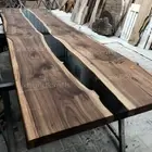 Elegant Design Resin Epoxy acacia wood table top Dining Table Top Home Decor