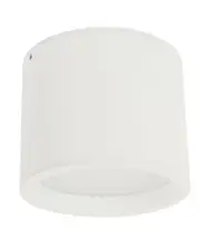 Surface 80mm LED Tri-Colour Surface Mounted Downlight in White