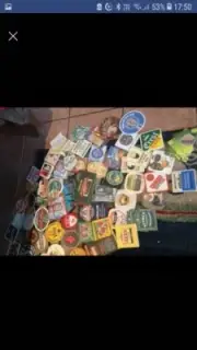 Vintage collectable beer coasters