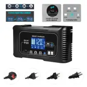 12V/24V 5A-20A Smart Charger For Automatic Battery Lithium LiFePo4 Lead-Acid