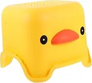 EXQUIMEUBLE Duck Shape Multi Functional Portable Stool Lightweight Stepping Stool for Bedrooms Kitchen Bathroom Home Use Sturdy Design with Supportive Comfort