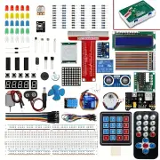 Raspberry Pi 4 Ultimate Starter Kit Compatible with R3 RFID GPIO LCD1602 Ultrasonic Sensor Servo Motor and More for DIY