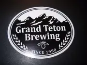 GRAND TETON BREWING Bitch Creek Idaho Logo STICKER decal craft beer brewery