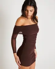 Bobby Mesh Mini Dress