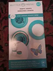 We R Memory Keepers Button Press Inserts-Large (58mm)