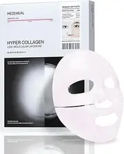 [Mediheal] Hyper Collagen_Collagen Real Deep Mask 4pcs | Collagen Gel Mask for Multi-lifting Care | Achieves Bouncy Skin | Boosts Pore Elasticity | 30mins Quick Care | Extra Hydration