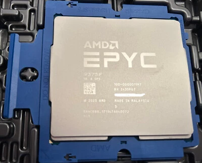 AMD EPYC TURIN SP5 ZEN5 9375F 32-Core 3.85GHz Processor CPU 100-000001197