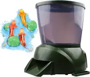 TEMU-SC 4.5L Pond Feeder, Automatic Fish Feeder for Pond, Automatic koi Fish ...