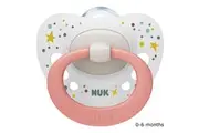 NUK: Signature Silicone Soother - 0-6 Months White Rose (Single)