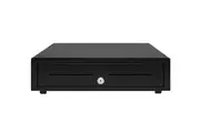 VPOS Small Cash Drawer EC350 4 Note/8 Coin 24V - Black [CDDIEC350BBAU]