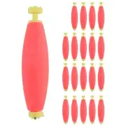 20 Pieces Fishing Bobbers Weighted Foam Snap on Float Weighted Bobbers for5636