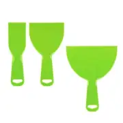3 Pcs Putty Knife Durable Plastic Scraper Construction Tools for Car Ice Scraper