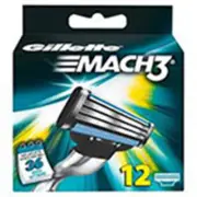Gillette Mach3 Pack of 12 GM12