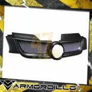 For 06-09 Rabbit ABS Shell/Metal Mesh Replacement Mesh Grille Matte Black