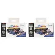 2x Jasart Byron 12-Colour Pocket Watercolour Craft Painting w/ Brush Set Ocean