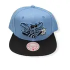 Mitchell & Ness Charlotte Hornets University Away 2 Tone Adjustable Snapback Hat