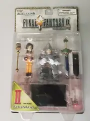 FINAL FANTASY IX EXTRA SOLDIER II Garnet & Steiner Figure 2-Pack New On Card