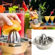 Stainless Steel Lemon Lime Squeezer Kitchen Manual Press Juicer Hand Press NEW-