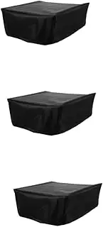 Alipis 3pcs Record Player Cover Gramophone Bag Oxford Cloth Turntable Case Classic Vintage Style