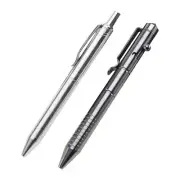 Solid for Titanium Alloy Gel Ink Pen Vintage Bolt Action Writing Tool Stationeri