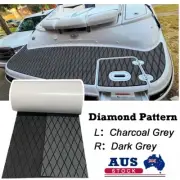 Grey Diamond Boat Flooring EVA Foam Marine Carpet , Nonslip Boat Decking Foam