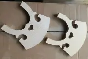 2 Viol Viola da Gamba Baroque Cello Maple Bridge Bass Viola Foot width 95mm