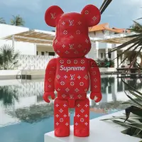 在飛比找蝦皮購物優惠-Bearbrick Statue x LV Supreme 