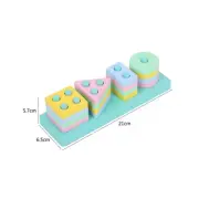Educational Baby Kid Puzzle Wooden Toys Child Geometric Sorting Board Blocks Set