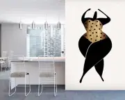 3D Fat Woman A230 Wallpaper Wall Mural Self-adhesive Boris Draschoff Amy