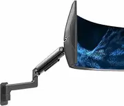VIVO Premium Ultrawide Monitor Counterbalance Wall Mount for 49 inch Screens up to 44 lbs, Full Motion, Max VESA 100x100, Black, MOUNT-V101V
