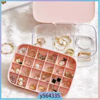 在飛比找蝦皮購物優惠-Women Clear Jewelry Storage Bo
