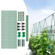 Cucumber Trellis with Netting 48.03 Inchx48.03 inch Detachable Space Saving